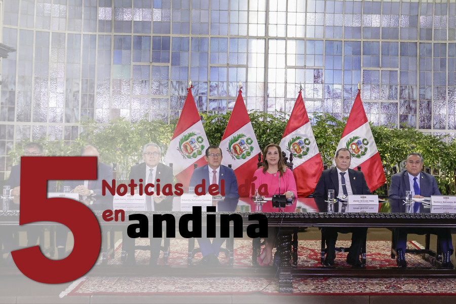 Las 5 del día: Presidenta lidera Consejo de Estado para coordinar medidas contra inseguridad